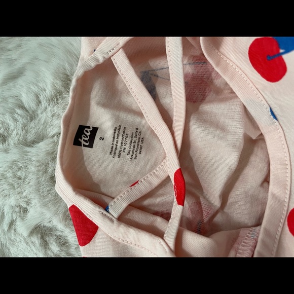 NWT Tea Collection Scoop Back Ruffle Jumpsuit - Picture 4 of 4